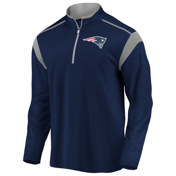 NEW ENGLAND PATRIOTS Men's Defender Mission 14-Zip Pullover