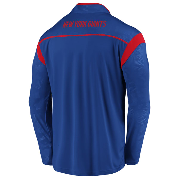 NEW YORK GIANTS Men's Defender Mission 1/4 Zip Pullover