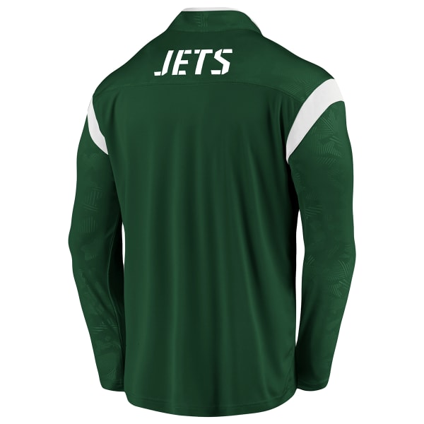 NEW YORK JETS Men's Defender Mission 1/4-Zip Pullover