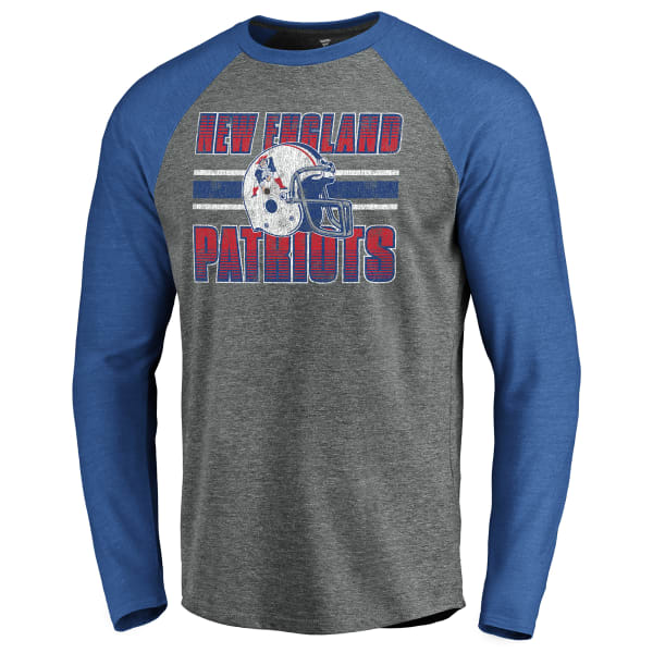 NEW ENGLAND PATRIOTS Men's Throwback Long-Sleeve Tee