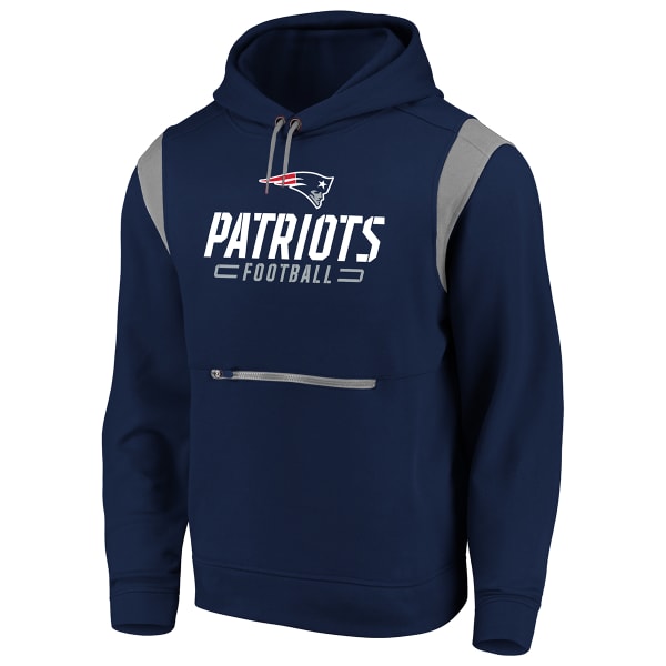 NEW ENGLAND PATRIOTS Men's Overdrive Pullover Hoodie