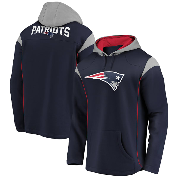 NEW ENGLAND PATRIOTS Men's Red Zone Pullover Hoodie