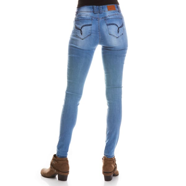 Y.M.I. Juniors' Denim WBB Basic Cross Hatch Jeans