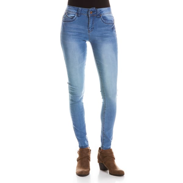 Y.M.I. Juniors' Denim WBB Basic Cross Hatch Jeans