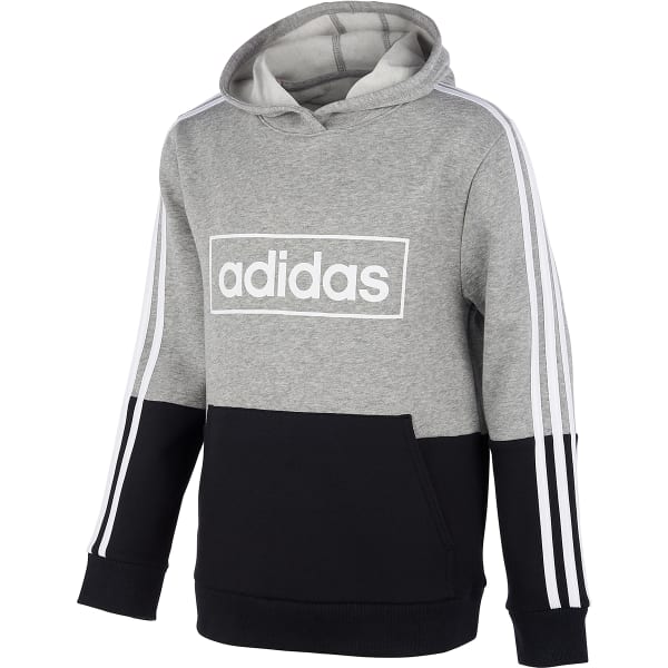 ADIDAS Big Boys' Colorblock Pullover Hoodie