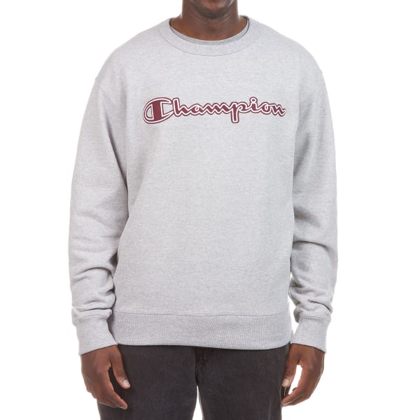 CHAMPION Men's Graphic Powerblend Fleece Crewneck