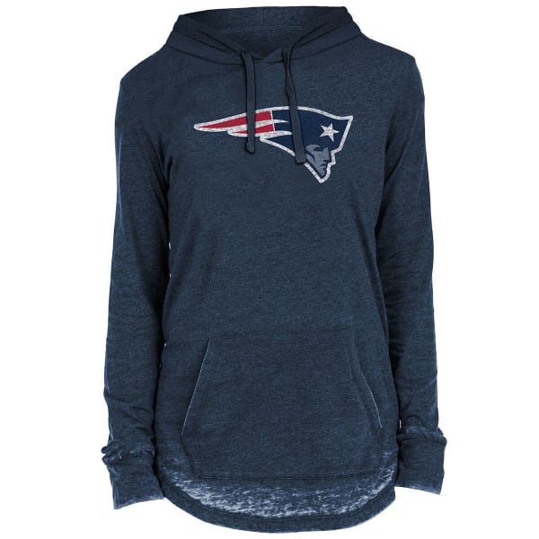 NEW ENGLAND PATRIOTS Women's Burnout Wash Pullover Hoodie