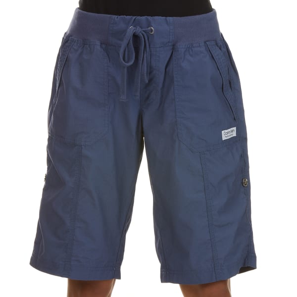 CALVIN KLEIN PERFORMANCE Women's Convertible Cargo Bermuda Shorts