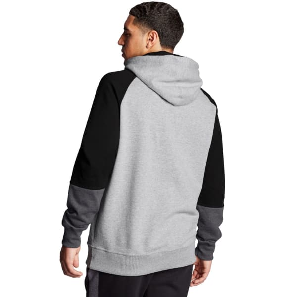 CHAMPION Men's Powerblend Colorblocked Pullover Hoodie