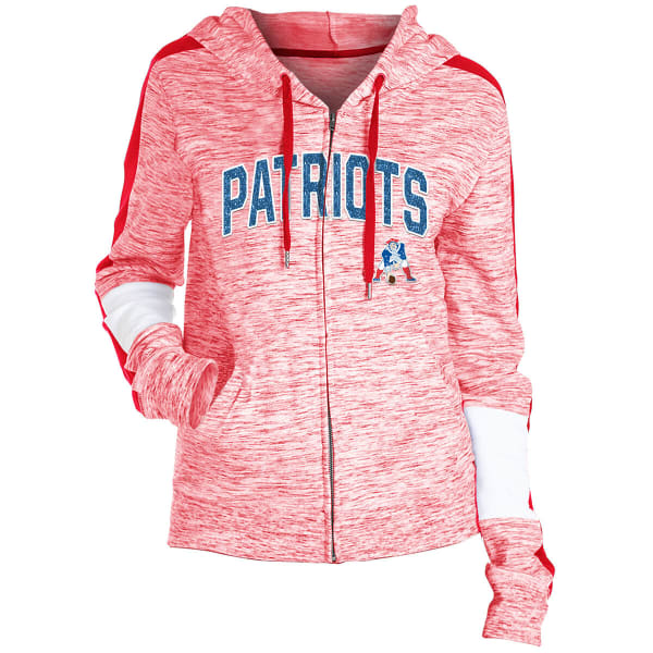 NEW ENGLAND PATRIOTS Women's Space Dye Pat Fleece Hoodie