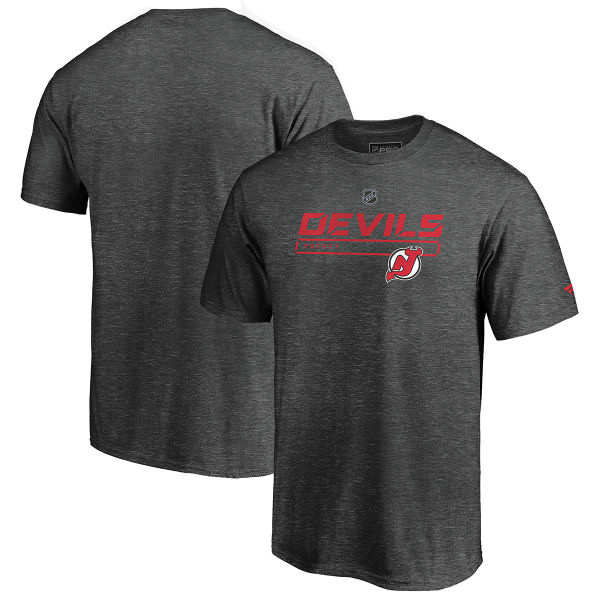 NEW JERSEY DEVILS Men's Authentic Pro Prime Short-Sleeve Tee