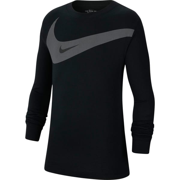 NIKE Boys' Long-Sleeve Nike Swoosh Tee - Bob’s Stores