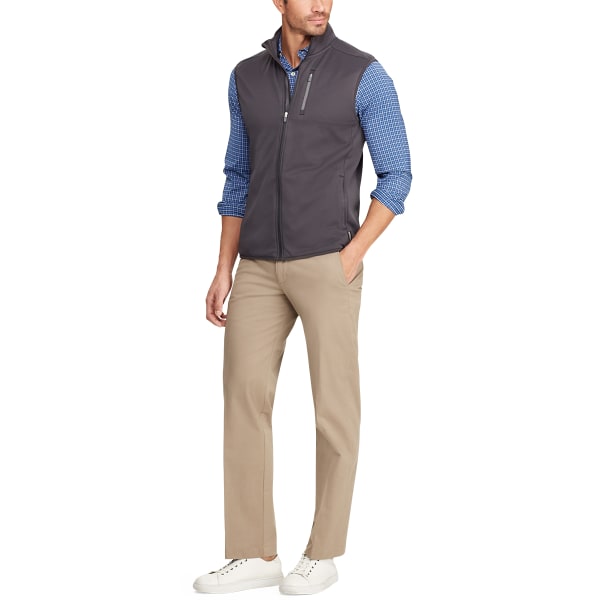 CHAPS Men's Classic-Fit Full-Zip Tech Fleece Vest