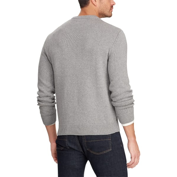 CHAPS Men's Promo Crewneck Sweater