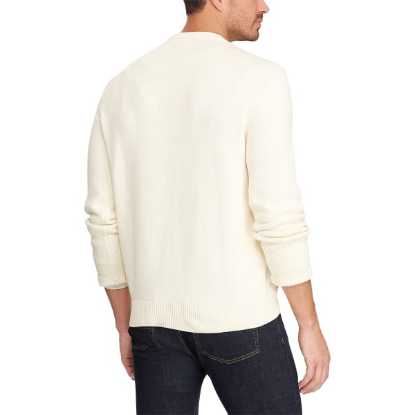 CHAPS Men's Promo Crewneck Sweater