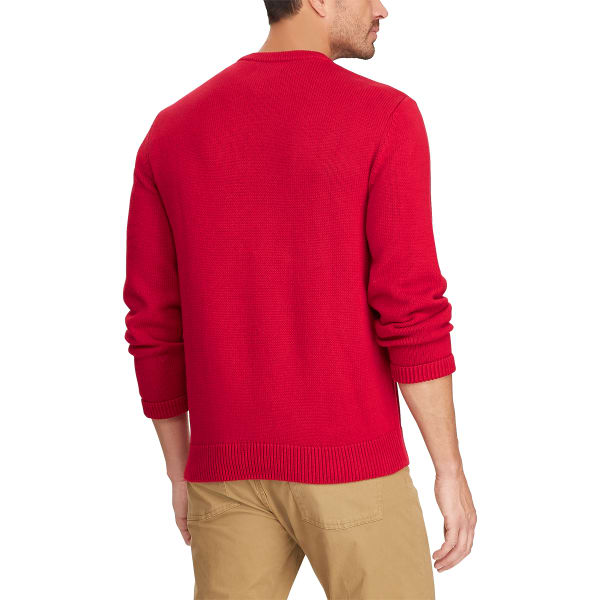 CHAPS Men's Promo Crewneck Sweater