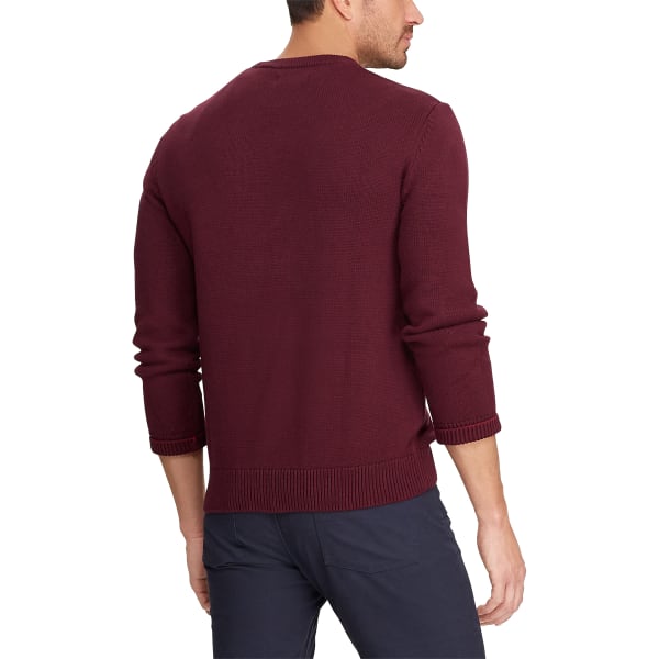 CHAPS Men's Promo Crewneck Sweater