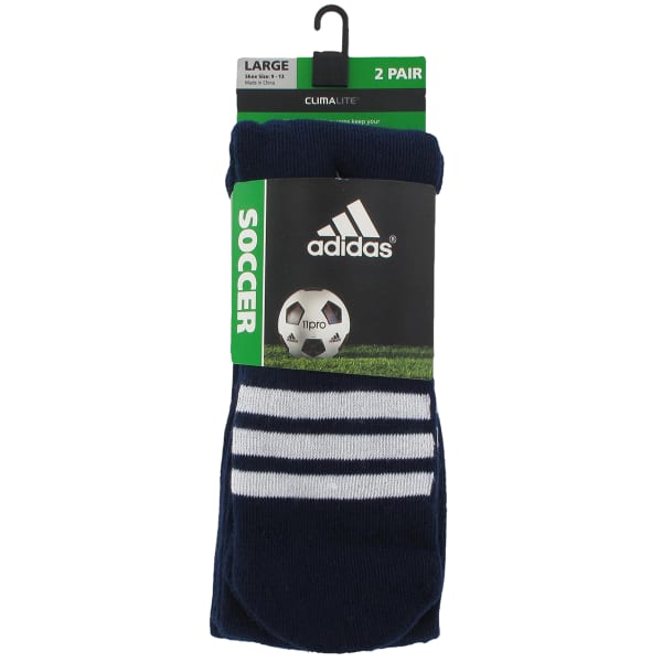 ADIDAS Rivalry Soccer Socks, 2-Pack