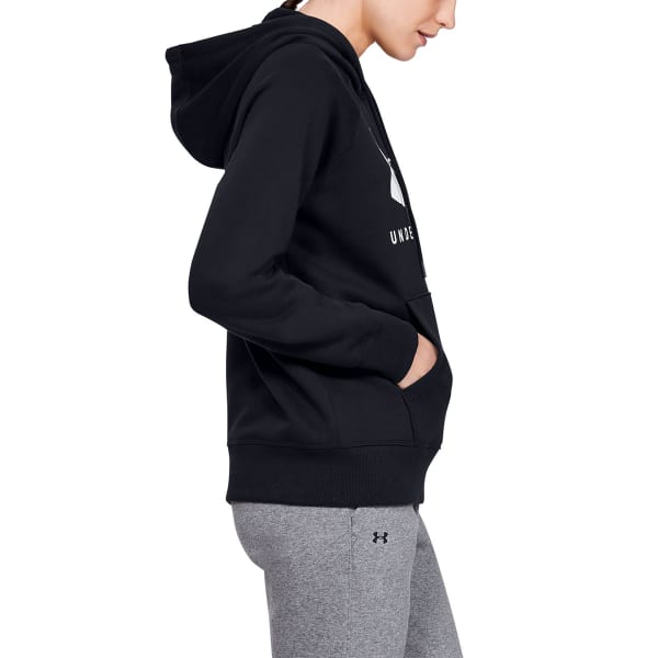 UNDER ARMOUR Women's Rival Fleece Graphic Hoodie