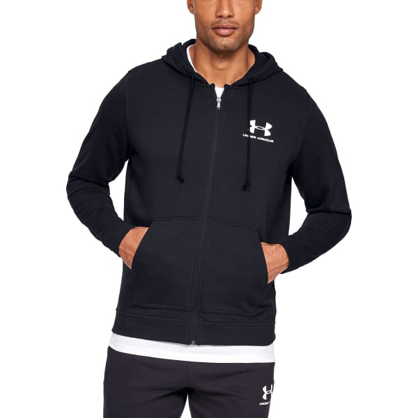 UNDER ARMOUR Men's Sportstyle Full-Zip Terry Fleece Hoodie