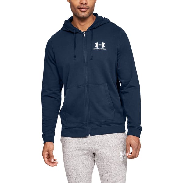 UNDER ARMOUR Men's Sportstyle Full-Zip Terry Fleece Hoodie