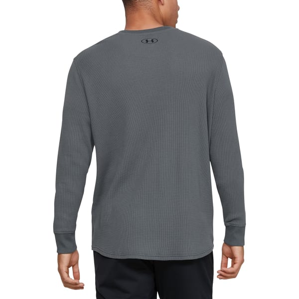 UNDER ARMOUR Men's Long-Sleeve Sportstyle Essential Texture Crewneck Shirt