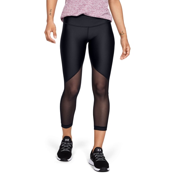 UNDER ARMOUR Women's HeatGear® Armour Mesh Ankle Crop Leggings - Bob's  Stores