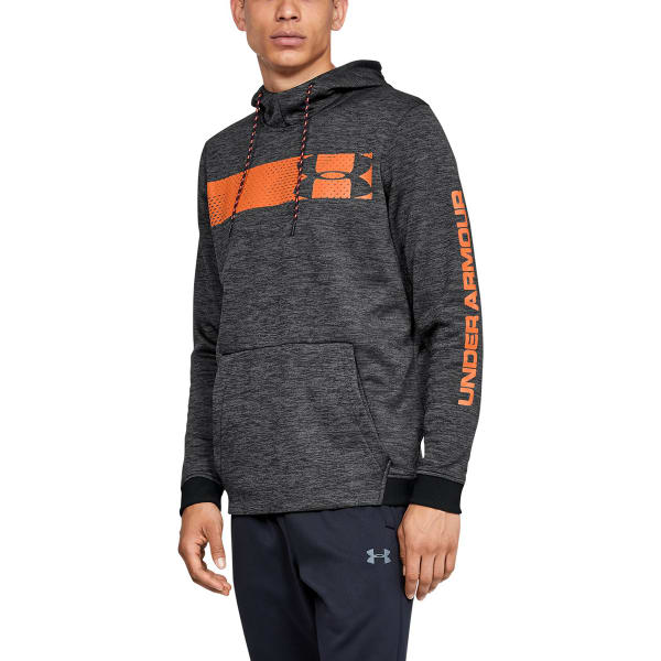 UNDER ARMOUR Men' Bar Logo Pullover Hoodie