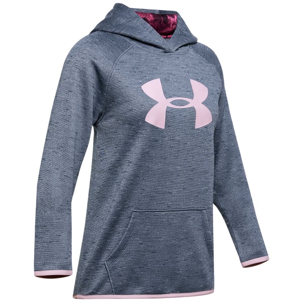 UNDER ARMOUR Girls' Armour Fleece Big Logo Hoodie