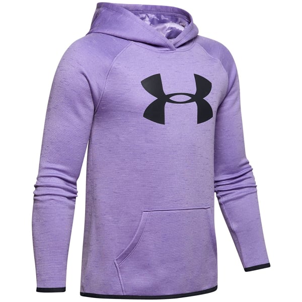 UNDER ARMOUR Girls' Armour Fleece Big Logo Hoodie