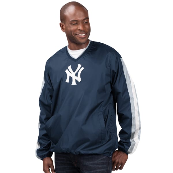 NEW YORK YANKEES Men's Kickoff V-Neck Pullover Jacket