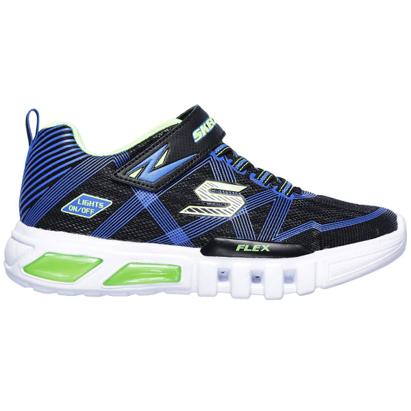 SKECHERS Kids' Flex Glow Lights Sneakers