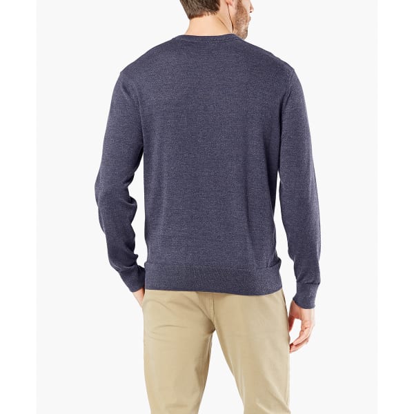 DOCKERS Men's Cotton Heather Crewneck Sweater