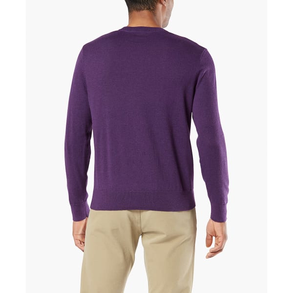 DOCKERS Men's Cotton Heather Crewneck Sweater