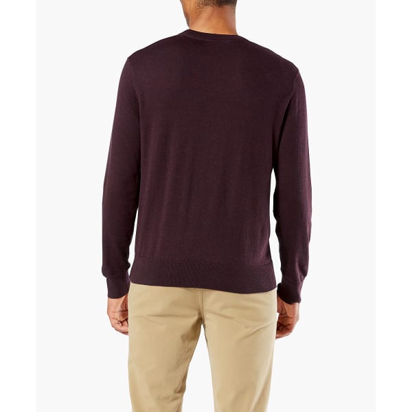 DOCKERS Men's Cotton Heather Crewneck Sweater