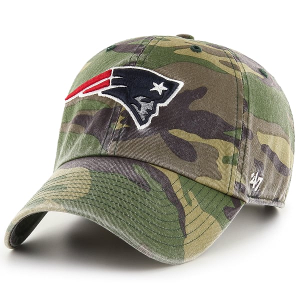 NEW ENGLAND PATRIOTS Men's Camo '47 Clean Up Adjustable Cap