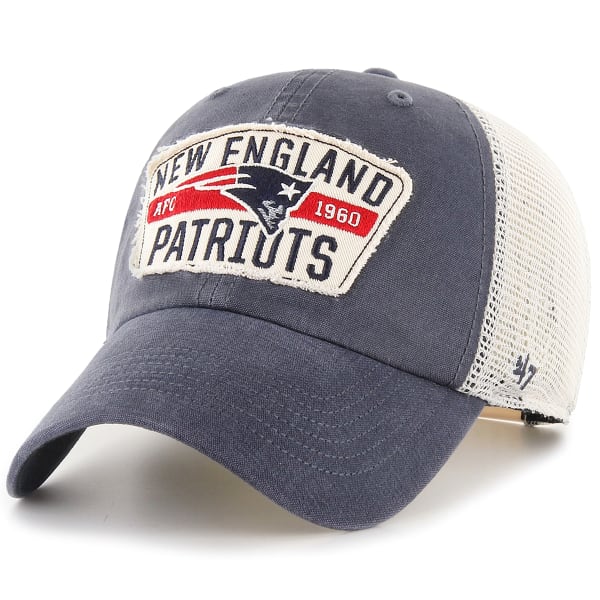 NEW ENGLAND PATRIOTS Men's Crawford '47 Clean Up Adjustable Mesh Cap