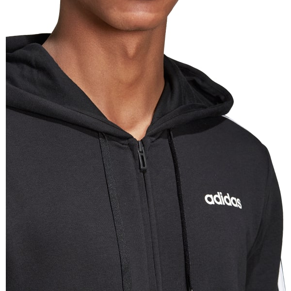 ADIDAS Men's Essentials 3-Stripe Fleece Hoodie