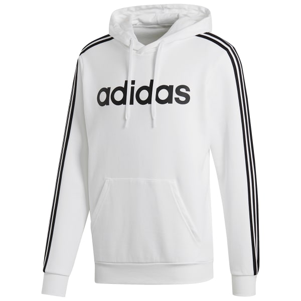 ADIDAS Men's Essentials 3 Stripe Pullover Hoodie