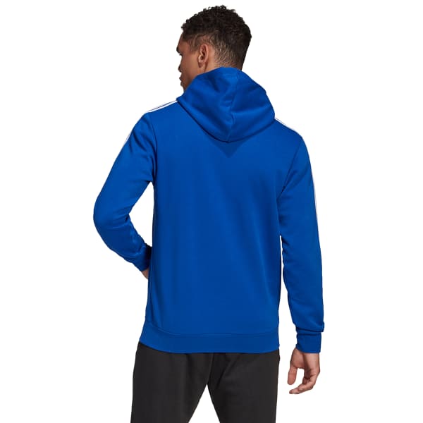 ADIDAS Men's Essentials 3 Stripe Pullover Hoodie