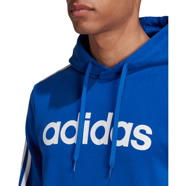 ADIDAS Men's Essentials 3 Stripe Pullover Hoodie