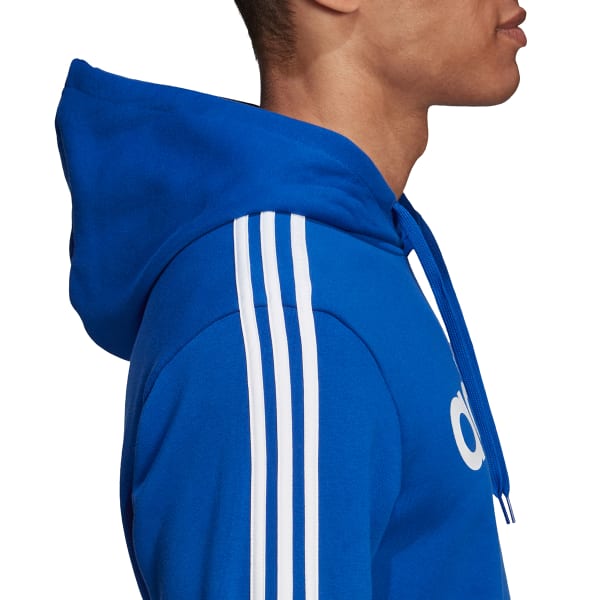 ADIDAS Men's Essentials 3 Stripe Pullover Hoodie