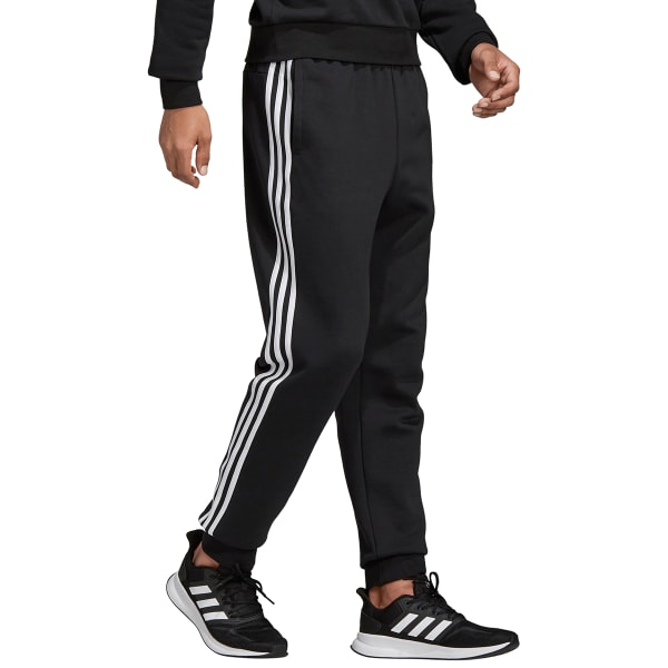 ADIDAS Men's Essentials 3 Stripe Fleece Joggers