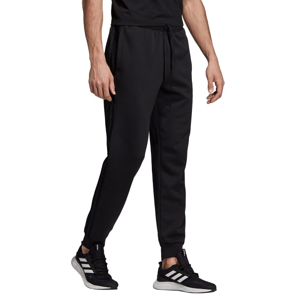 ADIDAS Men's Essentials 3 Stripe Fleece Joggers