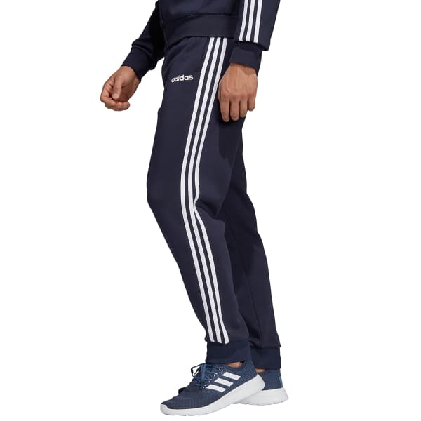 ADIDAS Men's Essentials 3 Stripe Fleece Joggers