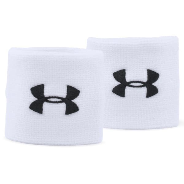 UNDER ARMOUR Men's Performance Wristbands, 4-Pack