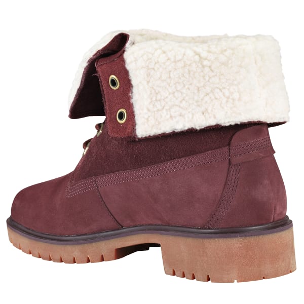 TIMBERLAND Women's Jayne Waterproof Fleece Fold-Down Boots