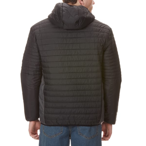 NEW BALANCE Men's Colorblocked Hooded Cire Puffer Jacket - Bob’s Stores