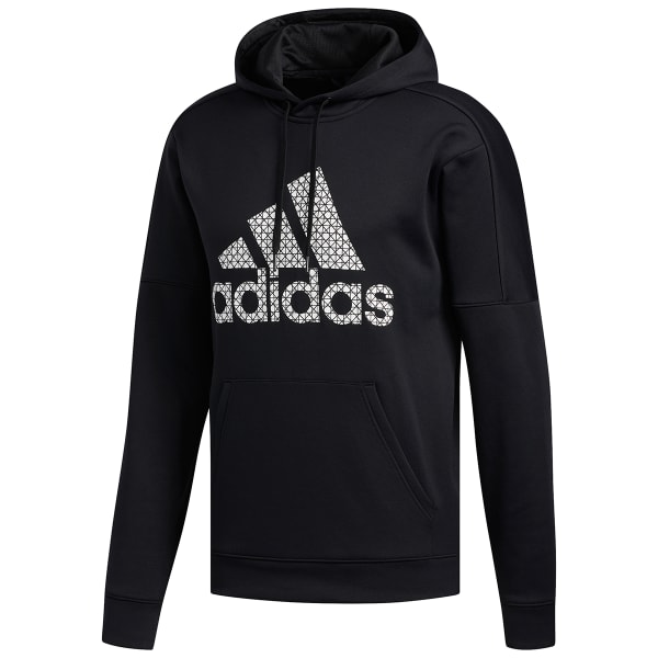 ADIDAS Men's Badge of Sport Grid Team Hoodie