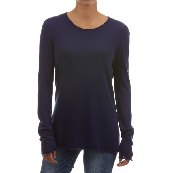 JEANNE PIERRE Women's Cashmere Infused Crew Neck Sweater